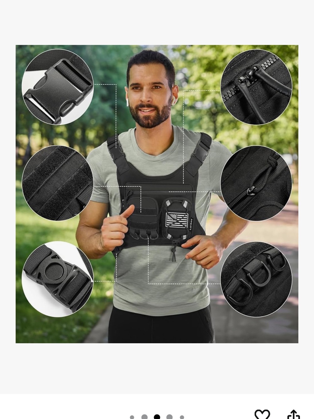 Brand new Chest bag Black